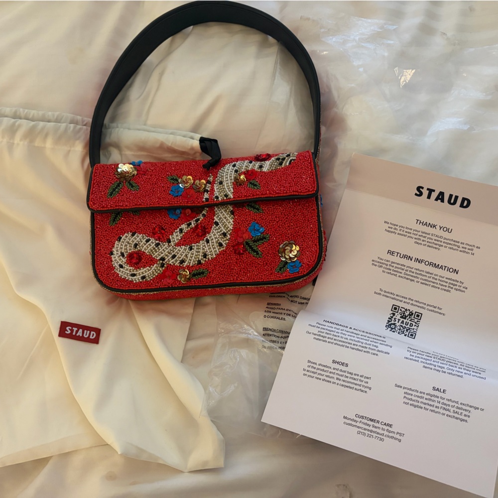 STAUD Tommy bag - year of the snake limited edition